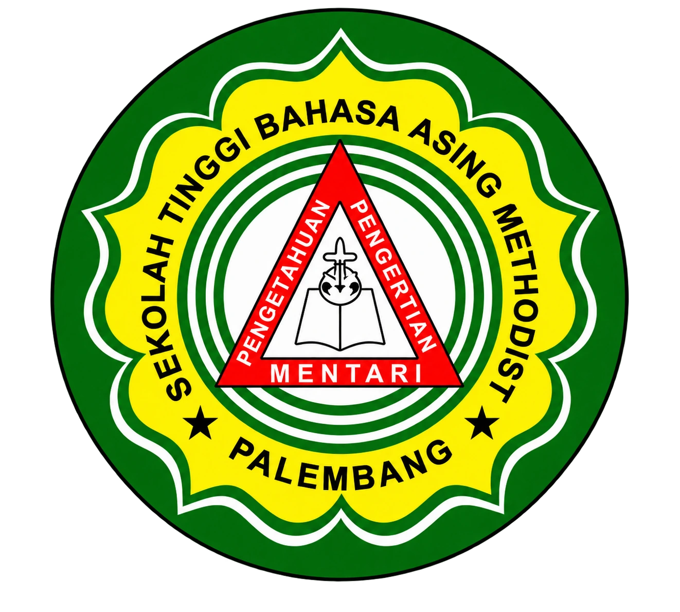 Logo STBA Methodist Palembang